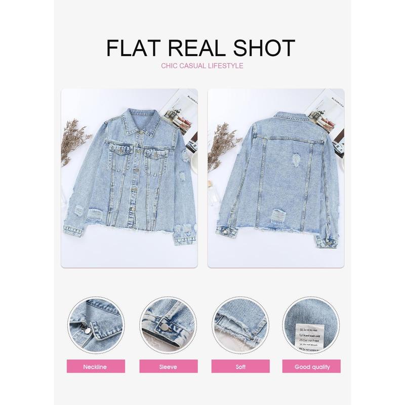 BellaLane™ Womens Jean Jacket
