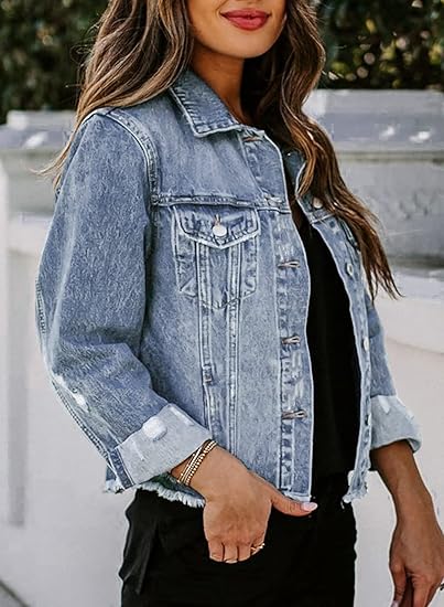 BellaLane™ Womens Jean Jacket