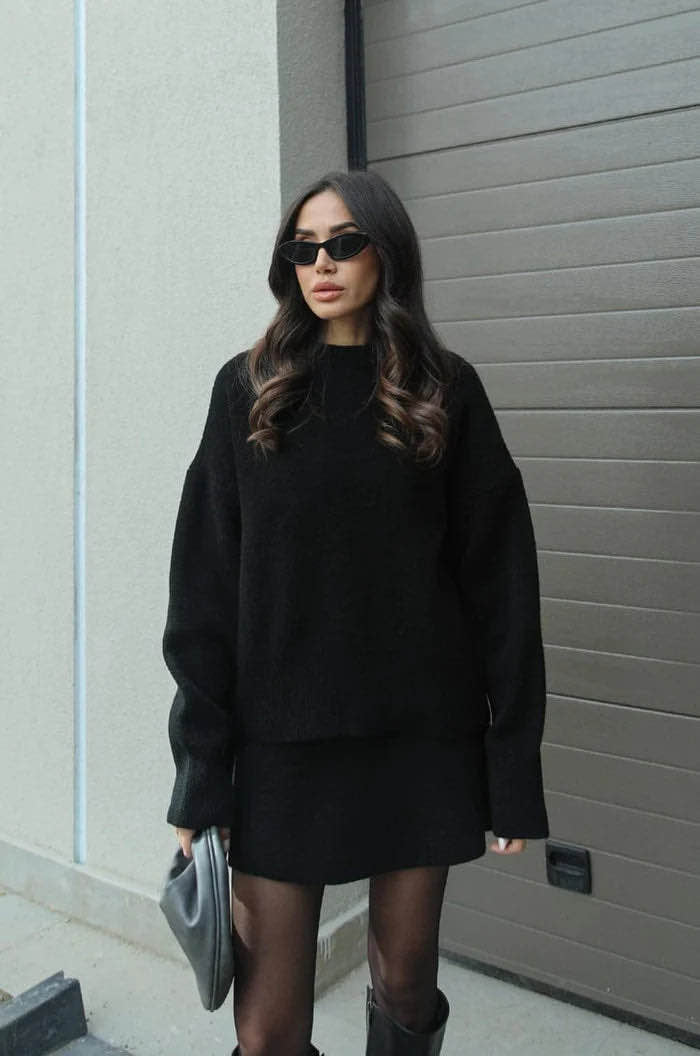 VIOLET KNIT SET