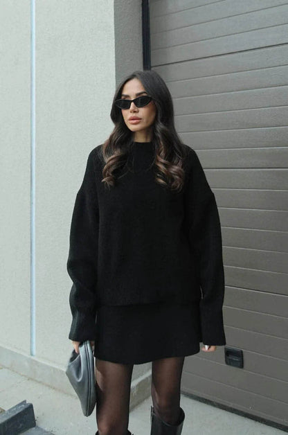 VIOLET KNIT SET