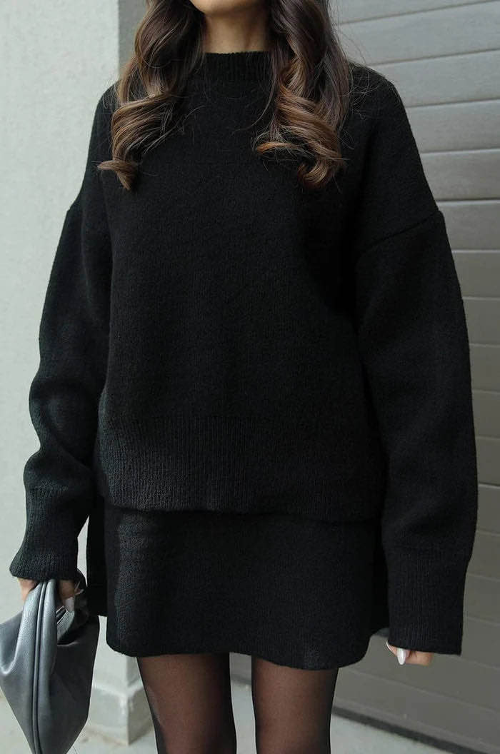 VIOLET KNIT SET