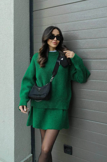VIOLET KNIT SET