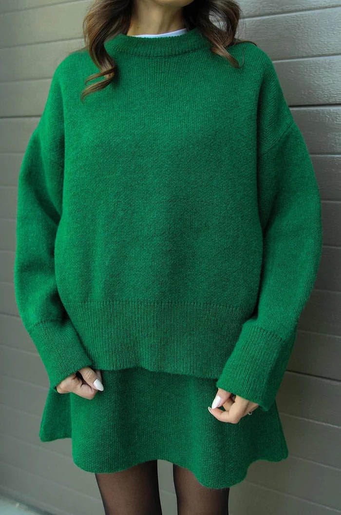 VIOLET KNIT SET