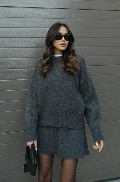 VIOLET KNIT SET